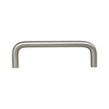 Crown 4" Wire Cabinet Pull with 3-3/4" Center to Center Satin Nickel Finish CHP396SN